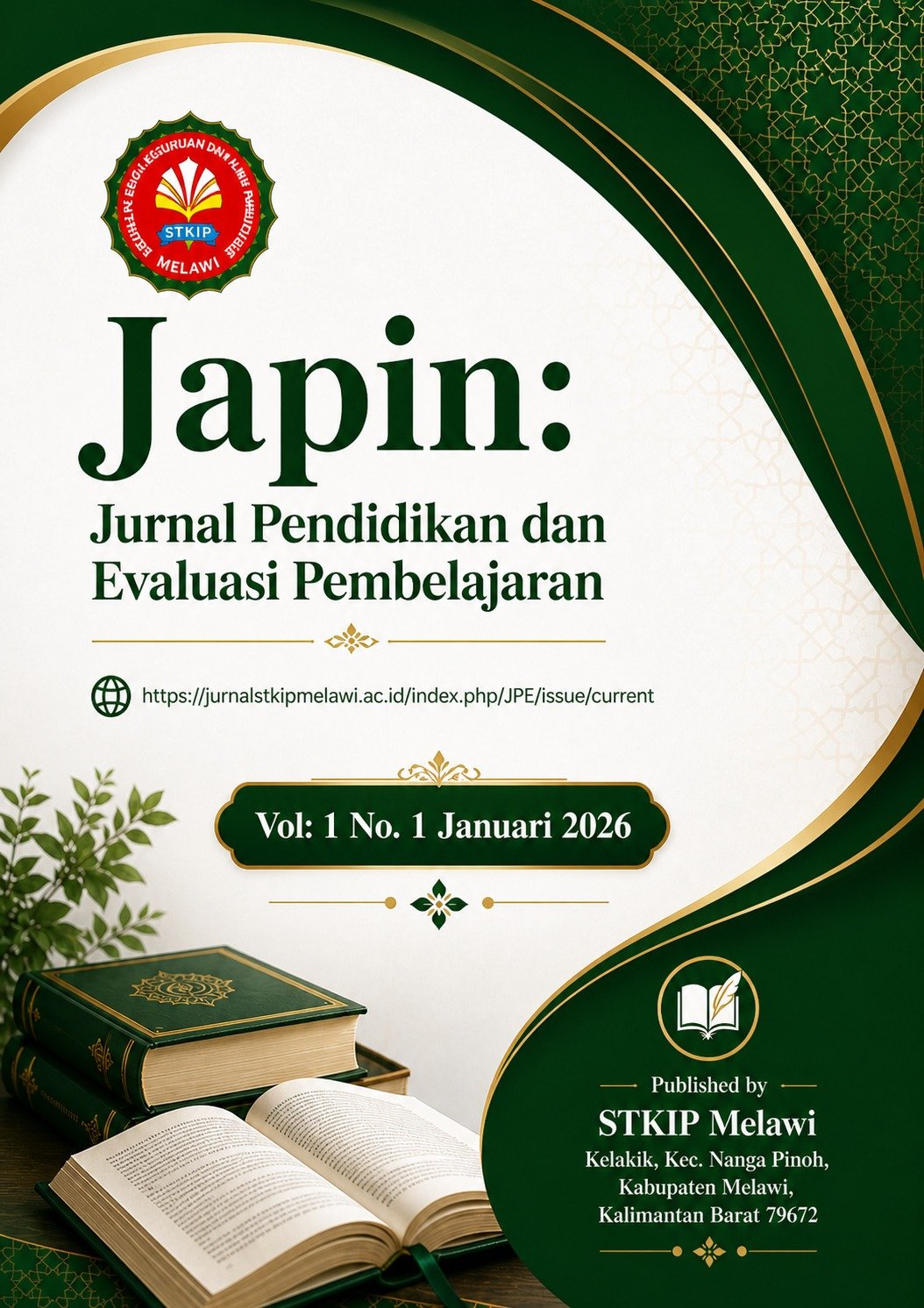 					View Vol. 1 No. 1 (2026): Japin: Jurnal Pendidikan dan Evaluasi Pembelajaran 
				